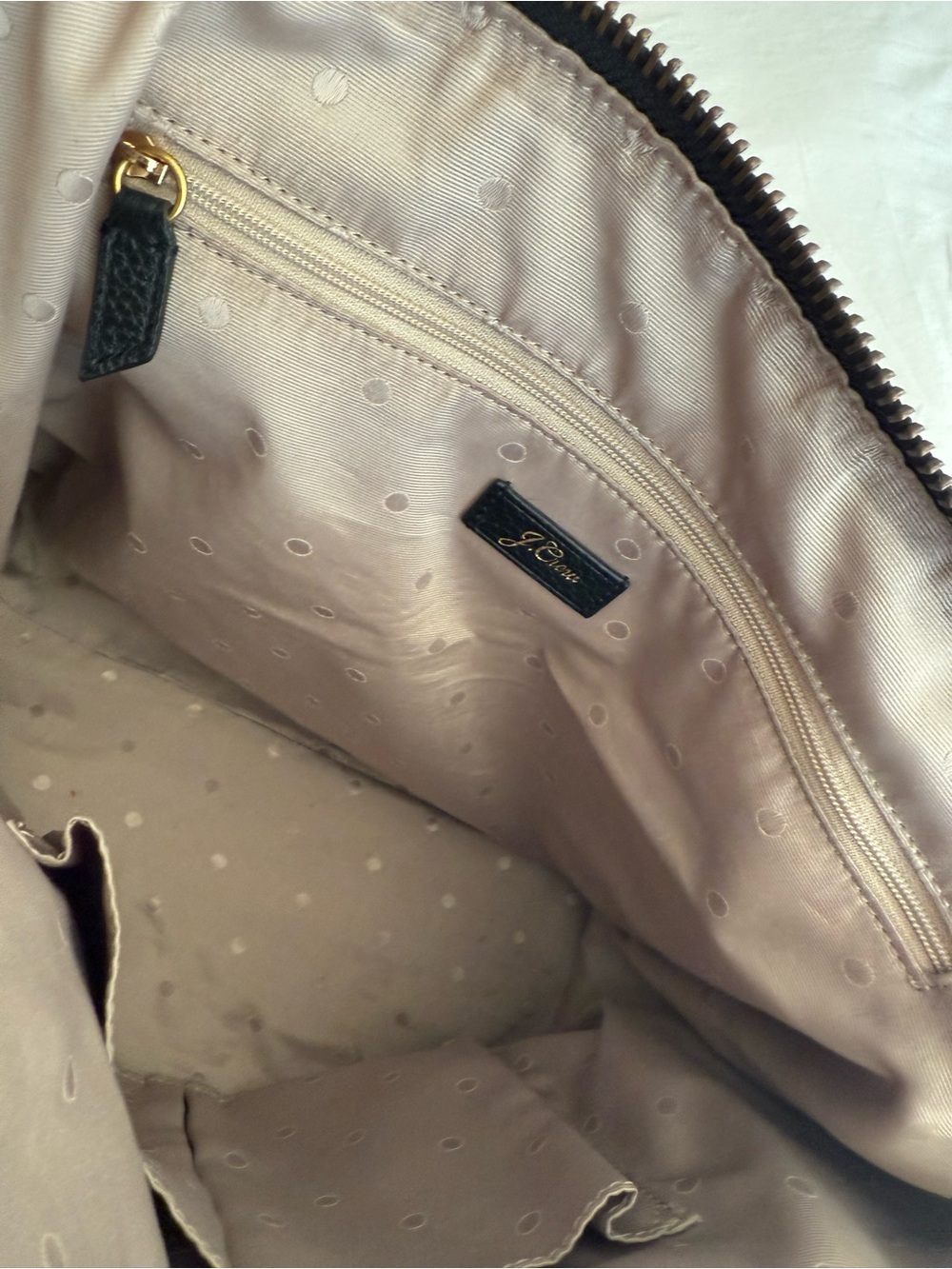 J Crew Leather Tote - Picture 6 of 6